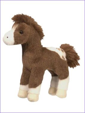 New w/ Tag Douglas Plush Horse Warrior Blanket Appaloosa  Stuffed Animal